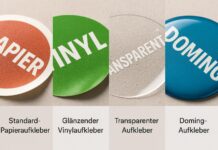 Benutzerdefinierte Aufkleber einfach gestalten und drucken lassen Aufkleber