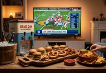 So wird der Spieltag zu Hause zum echten Erlebnis Football Watchparty